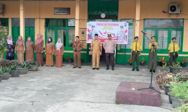 Police Goes To School, Upaya Polsek Tualang-Polres Siak Cegah Pelajar Terlibat Tindak Kriminal
