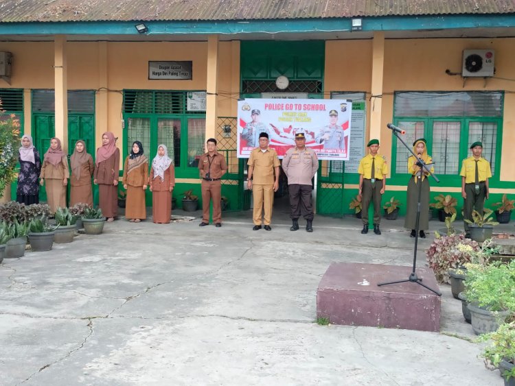 Police Goes To School, Upaya Polsek Tualang-Polres Siak Cegah Pelajar Terlibat Tindak Kriminal