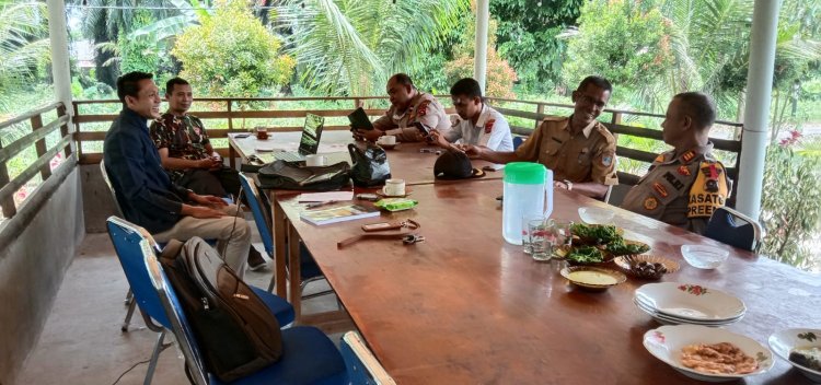 KASAT BIMAS POLRES KABUPATEN PASAMAN BARAT DUDUK SEMEJA DENGAN KETUA DPD LPPKI PASAMAN BARAT