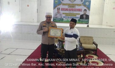 Antisipasi Aksi Bullying & Kenakalan Remaja, Melalui Mabit Kapolsek Minas Berikan Edukasi Kepada Siswa Siswi di SMP IT Al-Fatah