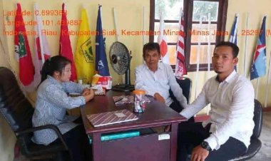 Pastikan Tahapan Pemilu 2024 Berjalan Aman, Polsek Minas - Polres Siak Patroli Kantor PPK dan Panwascam 