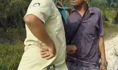 Pukul Warga Asisten PTPN  5 Lubuk Dalam Malah Tertawa