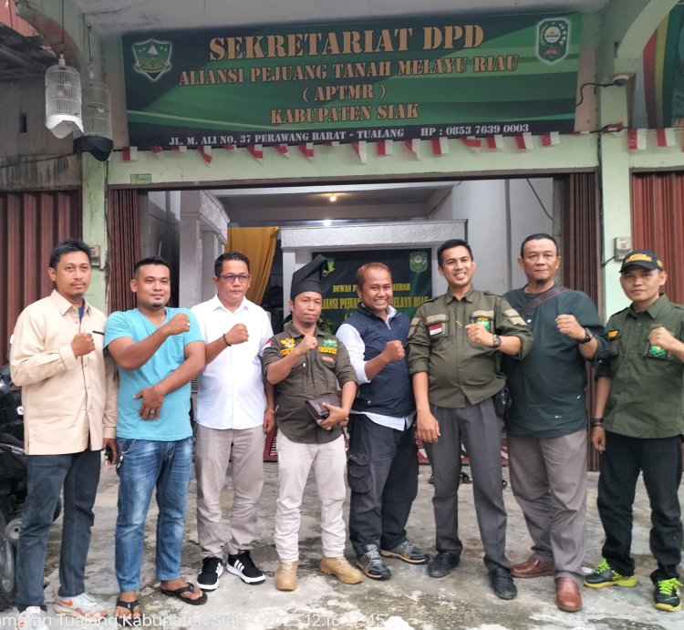 Rapat Evaluasi Tahunan DPP APTMR  Kepada  DPD APTMR Kabupaten Siak