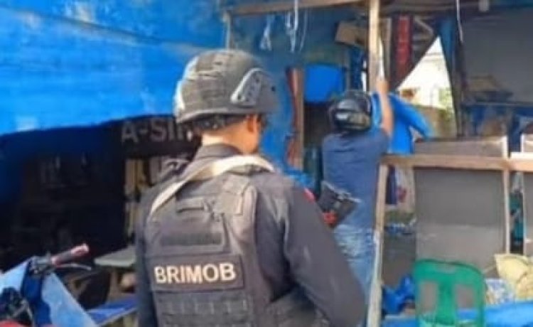 Polda Sumut Gerebek Kampung Narkoba Di Jermal XV Medan