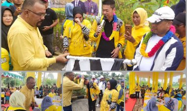 DLH Rohil Gelar Syukuran Dalam rangka HUT Rohil Ke- 24, Hari Ibu yang ke 95 dan Raihan Prestasi Kota Bersih Se Provinsi Riau