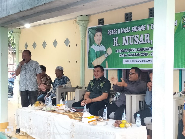 "Serap Aspirasi: H. Musar, SH Gelar Reses untuk Mendengarkan Curhatan Warga di Tualang."