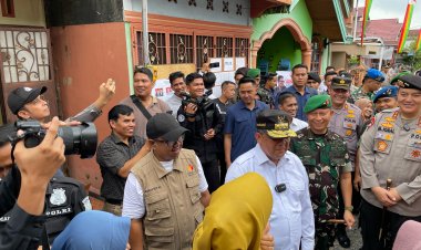 Ketua Bawaslu Tinjau Langsung 3 TPS pada Hari H Pemungutan Suara: Pelaksanaan Berjalan Lancar