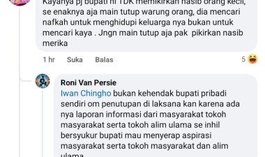Respon Netizen Terhadap Penutupan Warung Remang-Remang di Tembilahan