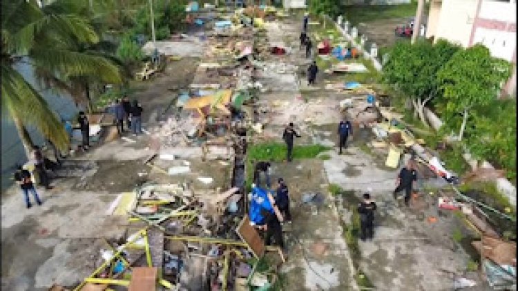 Pj Bupati Herman Instruksikan Pembongkaran Pusat Kuliner Kelapa Gading yang Diduga Tempat Maksiat, untuk Dikonversi Menjadi Ruang Terbuka Hijau (RTH)