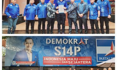 Partai Demokrat Resmi Usung Afrizal Sintong - Setiawan di Pilkada Rohil 2024
