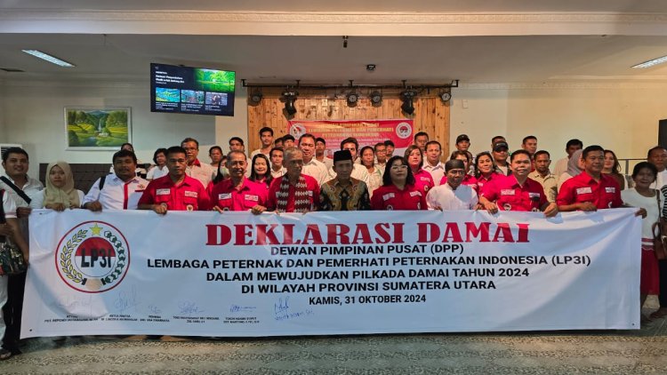 LP3I Gelar Deklarasi Damai untuk Ciptakan Pilkada Serentak 2024 yang Kondusif