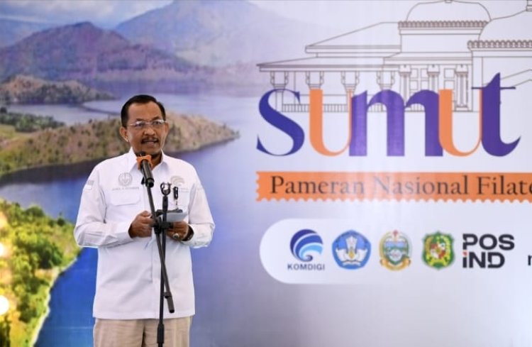 Ilyas Sitorus Apresiasi Pameran Nasional Filateli 2024, Ajak Generasi Muda Mengenal Sejarah Melalui Perangko