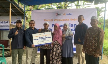 MTT Sumbagteng dan DT Peduli Riau Resmikan Rumah Produksi Tempe Kedua di Pekanbaru