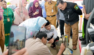 Bupati Bengkalis Bengkalis Pantau Takaran BBM di SPBU