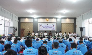 Buka Puasa Bersama Warga Binaan, Kakanwil Ditjenpas Riau: Ramadhan adalah Bulan Penuh Berkah