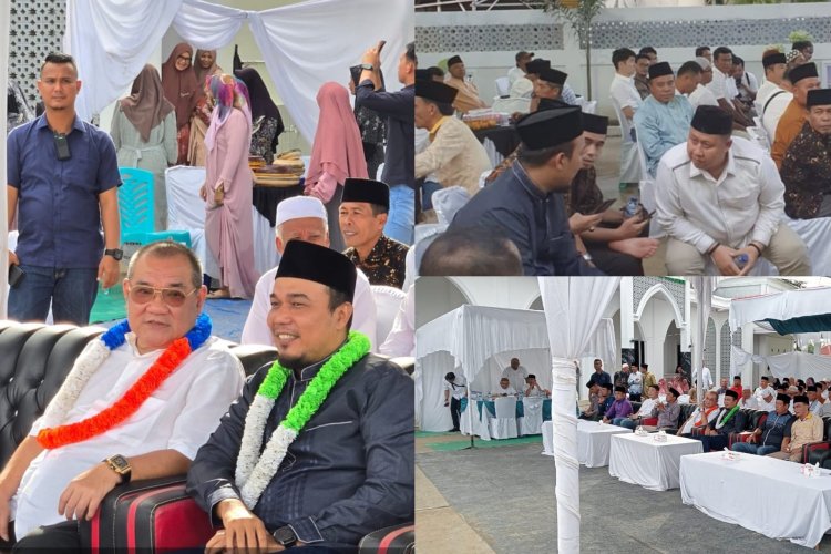 Bupati Inhu Resmikan Masjid Al-Hijrah di Desa Gumanti, Puji Sinergi Warga dan Perusahaan