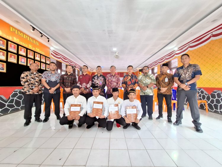 Peringati Hari Raya Nyepi dan Idulfitri, 861 WBP Lapas Tembilahan Terima Remisi Khusus