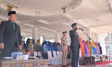 Wabup Rohil Jhony Charles Pimpin Upacara Peringatan Hari Otonomi Daerah ke-29