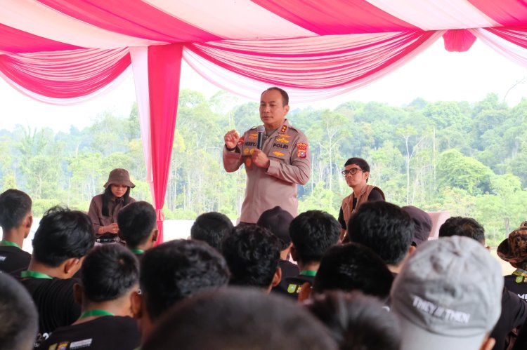 Jadi Pemateri, Kapolda Riau Ajak Peserta Jambore Karhutla Pahami Konsep Green Policing