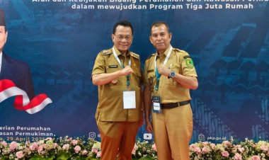 Bupati Rohil Bistamam Jemput Program 3 Juta Rumah dari Presiden untuk Warga Rohil
