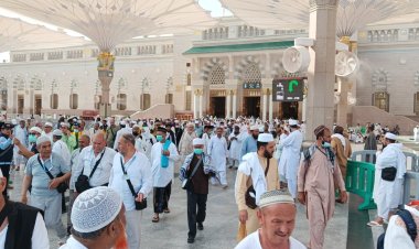 3.110 Orang Jamaah Haji Asal Riau sudah di Madinah, Secara Bertahap Menuju Makkah
