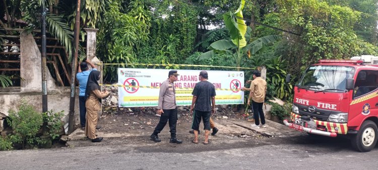 TPS Ilegal Ditutup Polsek Senapelan Bersama Pemerintah Kecamatan