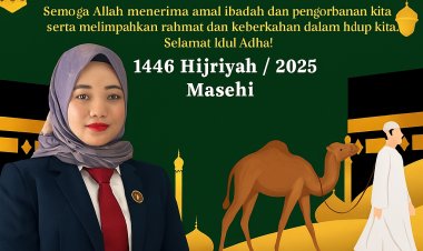 Ilhammi Ucapkan Selamat Idul Adha 1446 H, Ajak Warga Perkuat Semangat Kurban