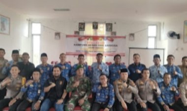 Polsek Bangko Deklarasikan Kampung Bebas Narkoba di Pekaitan