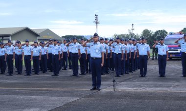 Lanud Sultan Hasanuddin Gelar Upacara Bendera TNI AU