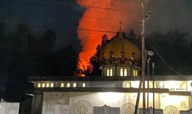 TNI Abdya Sigap Padamkan Kebakaran Kantor Dishub dan Lahan Warga