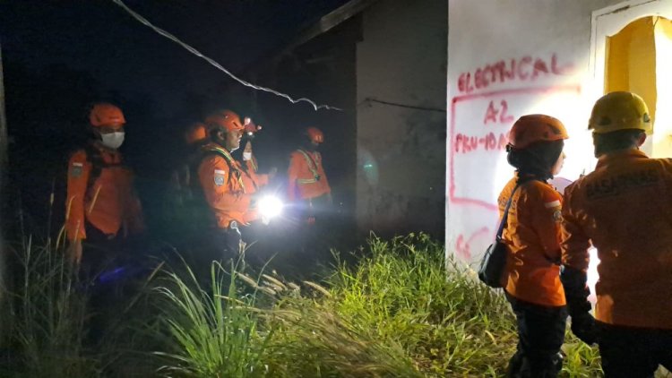 Basarnas Uji Operasi SAR Bangunan Runtuh di Kampar Riau