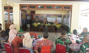 Wadansatgas Evaluasi Progres TMMD Ke-125 Kodim 0735/Surakarta