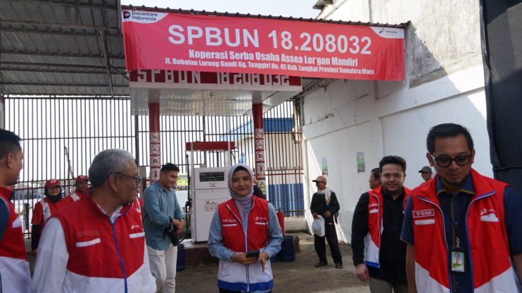 Tinjau Kesiapan Layanan Energi di Sumatera Bagian Utara, Komisaris Utama Pertamina Patra Niaga Sambangi Terminal LPG Pangkalan Susu, SPBU Nelayan dan Terminal BBM Medan Group