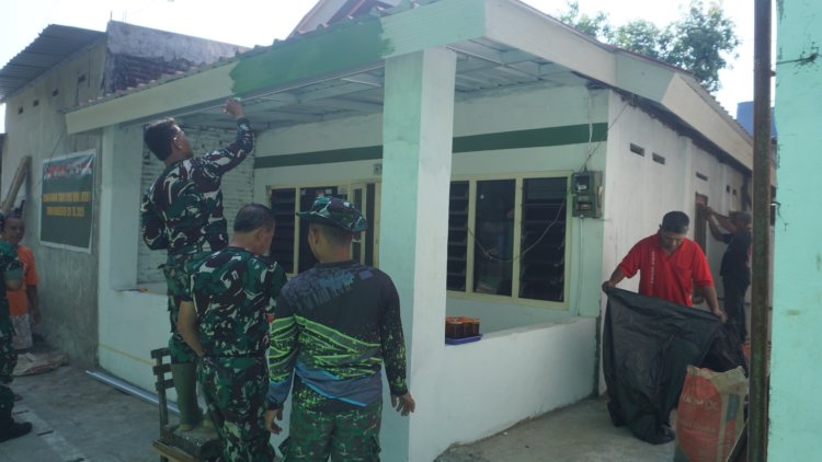 Progres Rehab RTLH TMMD Ke-125 Kodim Surakarta Tembus 95 Persen