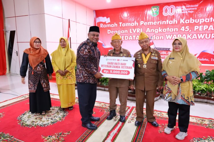 Pemkab Siak Gelar Ramah Tamah Bersama Veteran di HUT RI ke-80