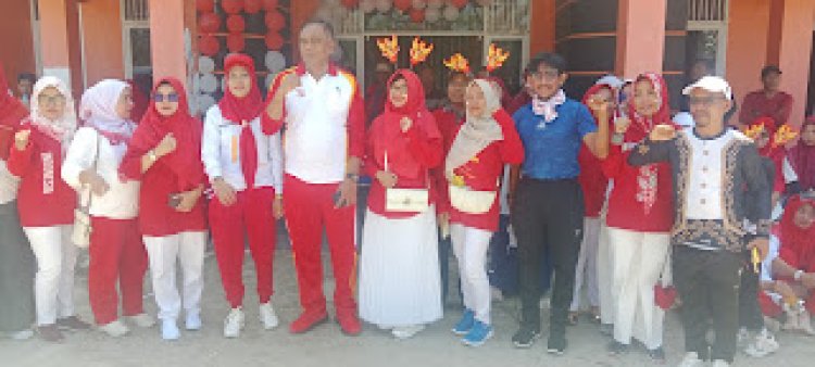 BPBD Rohil Meriahkan HUT RI ke-80 dengan Permainan Rakyat di Bagansiapiapi