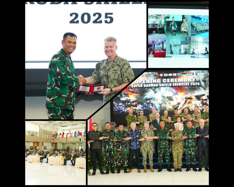 TNI Gelar Latihan Multinasional Super Garuda Shield 2025 di Indonesia
