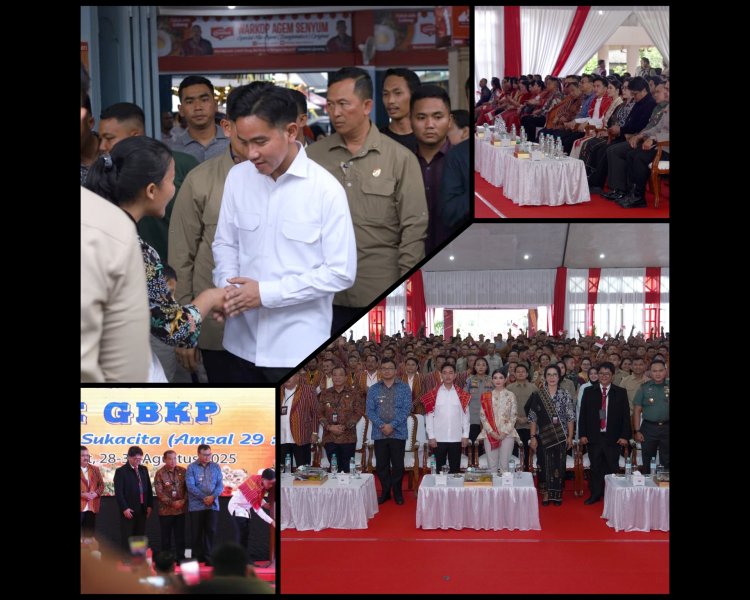 Pangdam I/BB Dampingi Wapres Gibran Hadiri Mupel GBKP 2025 di Sibolangit