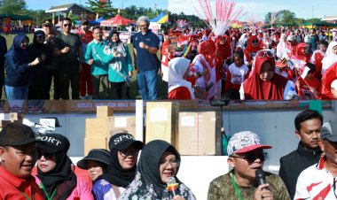 HUT Minas ke-30, Bupati Afni Zulkifli Ajak Warga Jaga Kekompakan