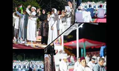 Bupati Siak Afni Z Hadiri Malam Puncak HUT ke-30 Kecamatan Minas