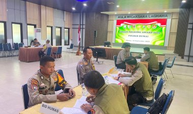 Sambut Tim Green Policing Awards 2025, Polres Dumai Nyatakan Komitmen Pada Lingkungan