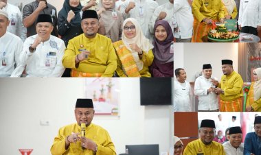Wabup Syamsurizal Resmikan Gadai Emas BRK Syariah di Lubuk Dalam