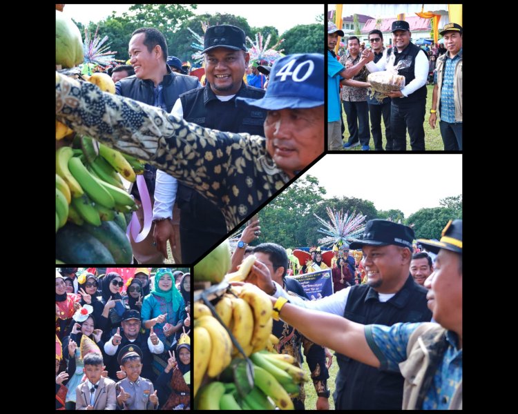 HUT Transmigrasi ke-40 di Sawit Permai, Wabup Siak Tekankan Ketahanan Pangan