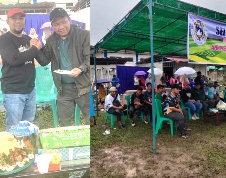 HUT ke-8 SSB Laskar Belia Siak Gelar Turnamen Sepak Bola Anak