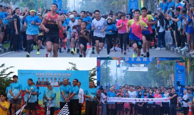 Ribuan Warga Meriahkan Siak Fun Run 2025 5K & 10K Sambut Hari Jadi Siak ke-26