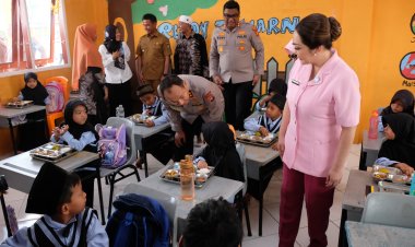 Kapolda Riau Resmikan SPPG di Kampar, Layani Ribuan Peserta Didik