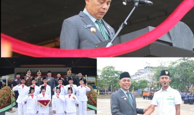Bupati Inhil Herman Ajak Pemuda Jaga Semangat Patriotik di Hari Sumpah Pemuda 2025