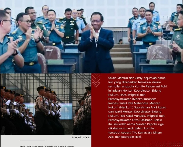 Prabowo Tetapkan 9 Anggota Komite Reformasi Polri, Pengumuman Resmi Segera