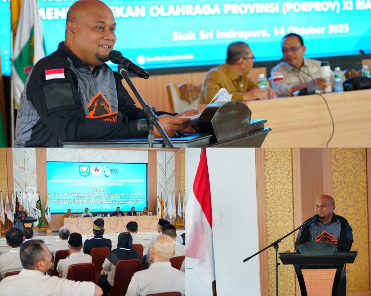Syamsurizal Terpilih Aklamasi Pimpin KONI Siak 2025–2029, Siap Sukseskan Porprov Riau XI 2026