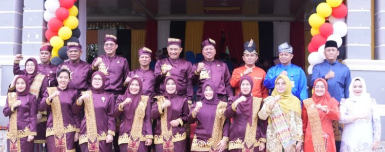 HUT Ke-26 Kuansing, Bupati Suhardiman Amby Ajak Wujudkan Negeri Beradat dan Bermarwah